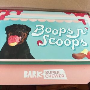NIB Bark Super Chewer Ice Cream theme box